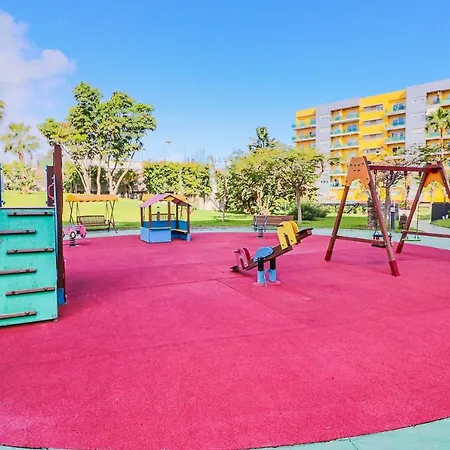 Flatguest Ramblas Golf 1b - Parking + Pool + Gym Daire Las Palmas de Gran Canaria